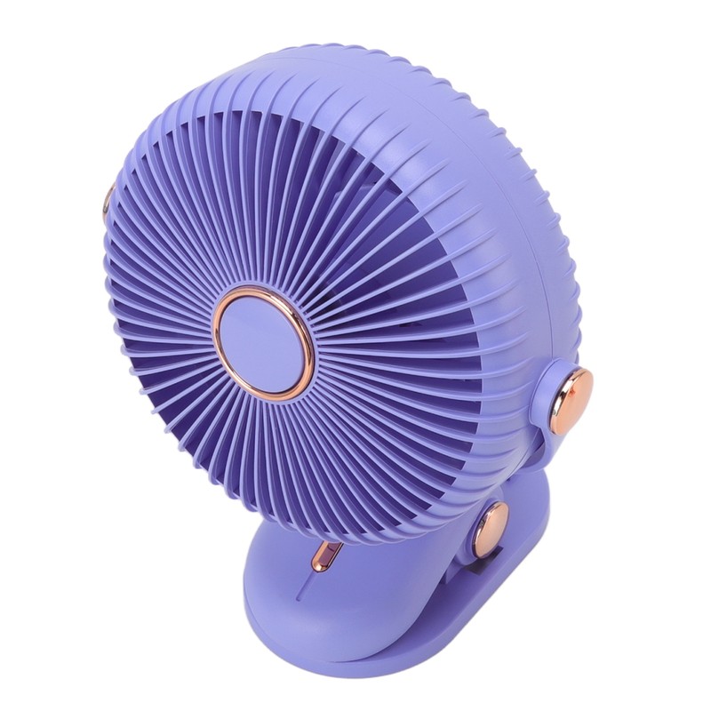 Desk Clip On Fan 3 Wind Speed Safe Design Compact