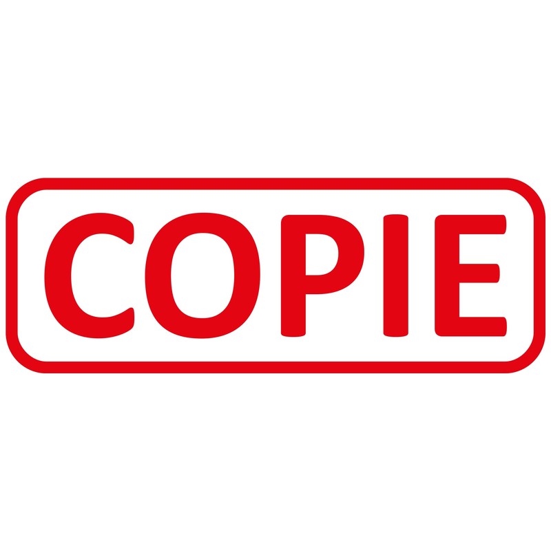 Trodat Stamp Xprint b499233 "Copy Red