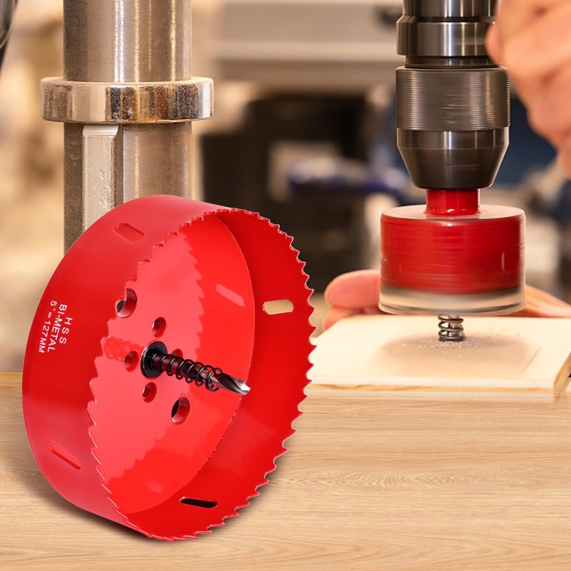 6 Inch / 152mm Hole Saw for Wood, Plastic Board,