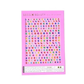 Deco Beauty 90s Baby Nail Stickers - Lightweight & Easy-to-Apply Nail Art with Cute & Trendy Designs - Durable & Long-Lasting Nail Stickers for Women, Ideal for DIY Manicures