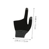 Operitacx 2Pairs Graphene Touch Screen Gaming Gloves Breathable Two Finger