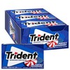 Trident Perfect Peppermint Sugar-Free Chewing Gum, 12 Packs of 14