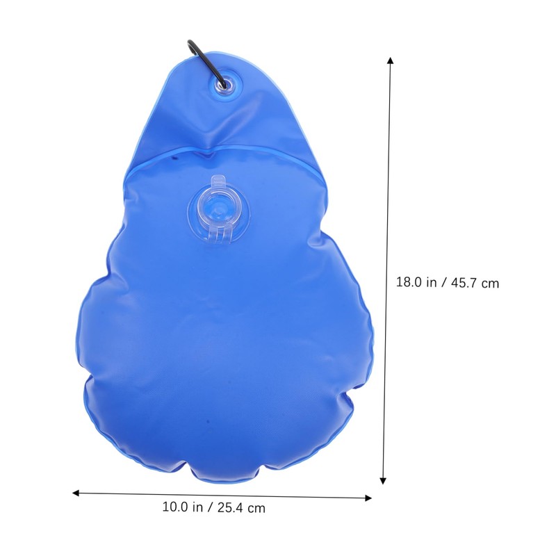 Mipcase 8pcs Pool Cover Weights PVC Water Bags for Above