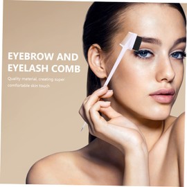 Baluue 3sets Angled Eyebrow Brush Mascara Set Eyebrow Grooming Tools Non-skid Handle 3pcs*3