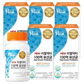 Real Doctor 10 billion lactic acid bacteria, 30 tablets, 5 units / 리얼닥터 100억 유산균, 30정, 5개