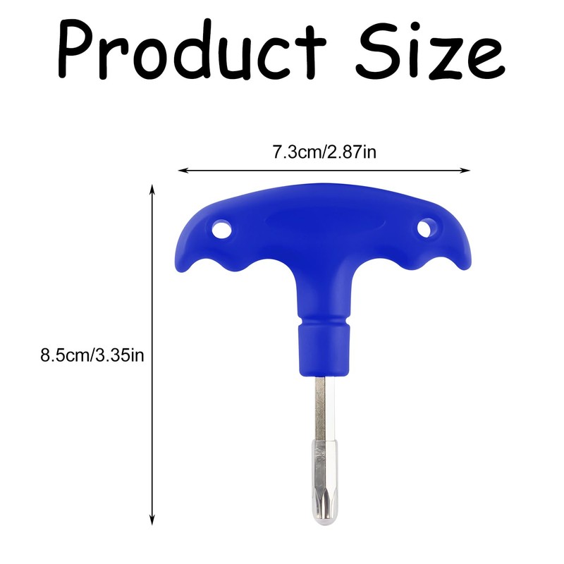 Bojueshaw Golf Wrench Tool,Golf Head Screwdriver Wrench Tool,Portable Golf Club