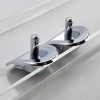 Mustang UPR 4pc CHROME Door Lock Knob Kit Compatible w/