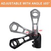 UPANBIKE Bike Stem Adjustable Bicycle Stem 31.8mm 130 Degree 75mm
