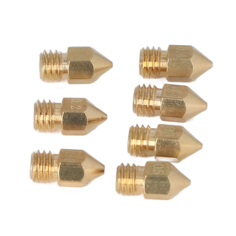 35 Pcs Set 3D Printer Nozzle Cleaning Kit MK8 Brass