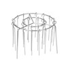 tieedhfu Air Fryer BBQ Skewer Stand Stainless Steel Rack For