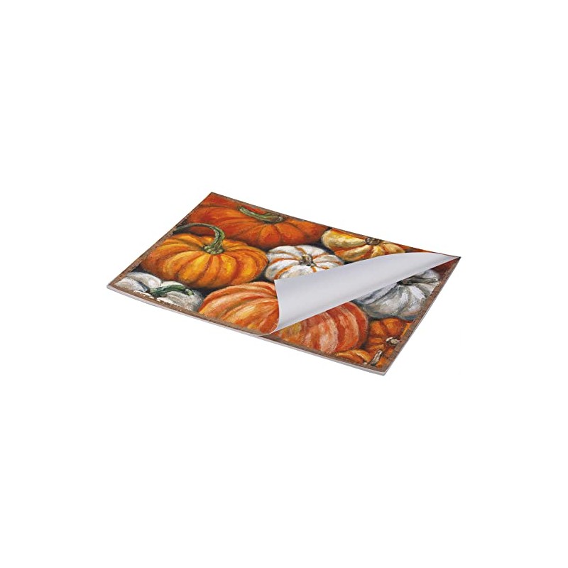 Primitives by Kathy Fall Theme Pumpkins Paper Placemat Pad