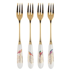 Sara Miller Chelsea Collection SMC1102-XG Fork Gold and White 15cm