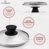 Cuisinel Glass Lid - 6"-inch/15.24-cm/158mm - Compatible with Lodge -