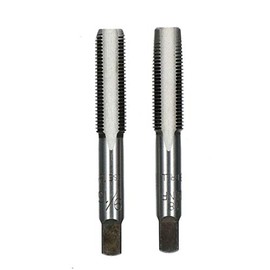 9/16" x 18 UNF Imperial Tungsten Steel Taper and Plug Set TD082