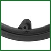 Motoforti 42 Teeth 9.7-10.7cm Bicycle Crankset Chain Wheel Cover Black