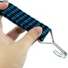 Adjustable Flat Bungee Cords with Hooks, Bungee Straps with Anti-Rust