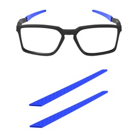 Vonxyz Rubber Ear Socks Replacement for Oakley Exchange OX8055/Exchange Sun OO9483/Exchange R OX8184 Eyeglass - Blue