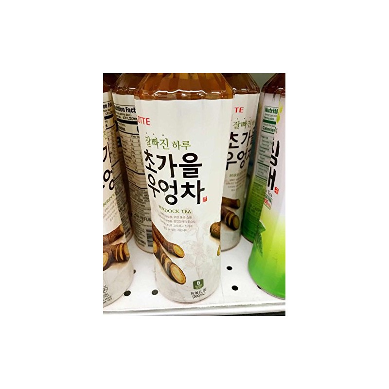 LOTTE BURDOCK TEA (16.9OZ*10 BOTTLES)