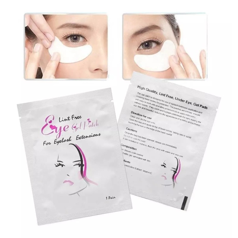Universo en Linea Parches De Gel Estenciones Pestañas Aloe Vitamina