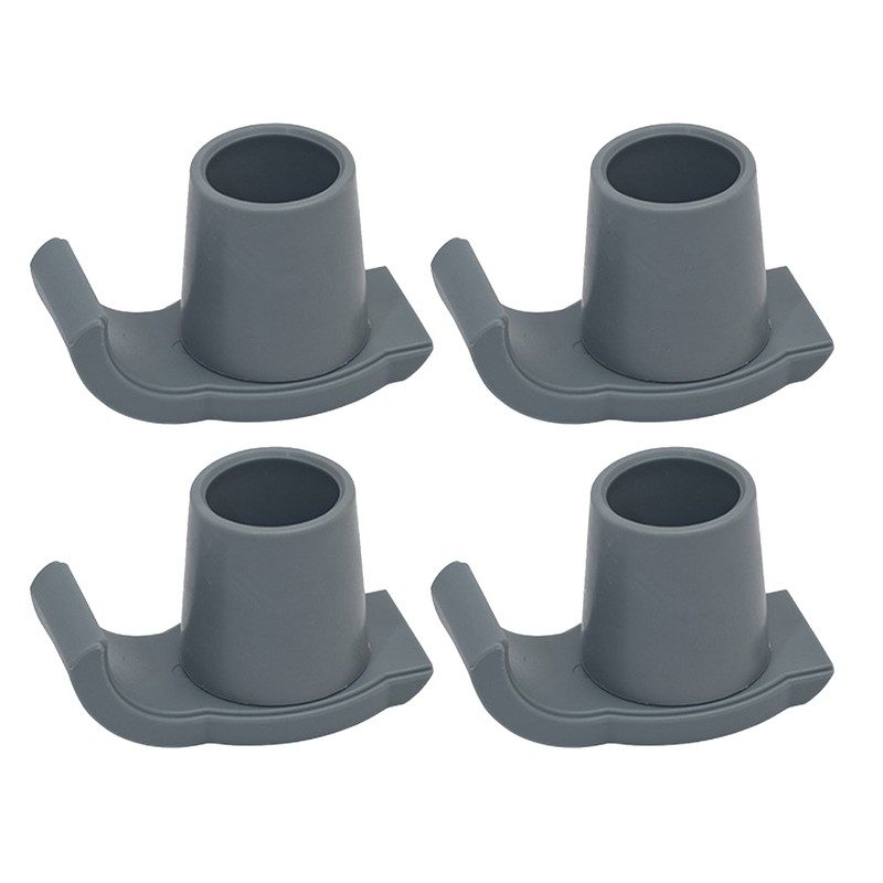 4 Pcs Walker Glide Skis Rubber Universal Walker Ski Glides