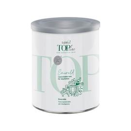 Italwax Top Line Tin Emerald Soft Wax, 800g, 1 piece / 이탈왁스 탑 라인 틴 에메랄드 소프트 왁스, 800g, 1개