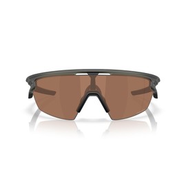 Oakley OO9403 Sphaera Polarized Rectangular Sunglasses, Matte Olive Ink/Prizm Tungsten, 36 mm