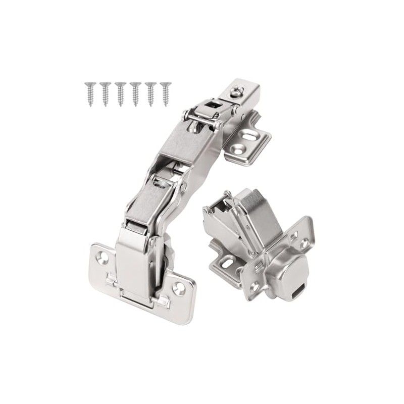 HBL' 165° & 135° Soft Close Cabinet Hinges for Lazy