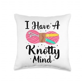 Crochet Crocheting Throw Pillow