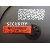 Security Stickers Tamper-EVIDENT Warranty Void RED and Black DO NOT