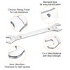 sourcing map Super Thin Open End spanners Metric, 8mm x