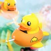 Duck Toy Car Ornaments Yellow Duck Car Dashboard Decorations Aircraft