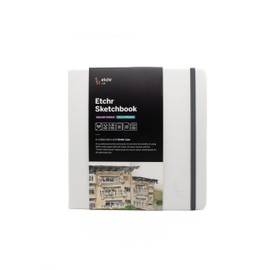 8" Square Etchr Sketchbook: Cold Press