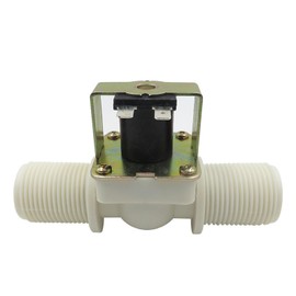 GREDIA 3/4" DC 12V Solenoid Valve N/C Normally Closed Water Inlet Flow Switch