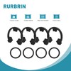 RURBRIN (4+4PCS) 3/4" Water Softener Clip and O-Ring Kit Compatible