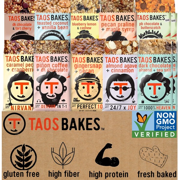 Taos Bakes - Variety Pack - Breakfast Bars - High