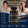 Biotina Con Colágeno Y Queratina 25000 Mcg 60 Cápsulas Uso