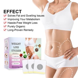 Oyria Oyria 30 Stck Abnehmen Detox Patch Bauchnabel Patch zum Abnehmen Patch Bauchnabel Patch Bauch Bauch Abnehmen K?rperformende Patches