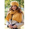 Vivisence Winter Women's Elegant Beret with Classic Design for Ladies