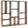 IB Laursen Unika Wall Shelf in Brown Recycled Wood with