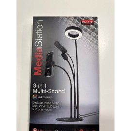Vlogging Series 3 In 1 Media Station Podcast Lighting Vlogging Photography Studio Recording