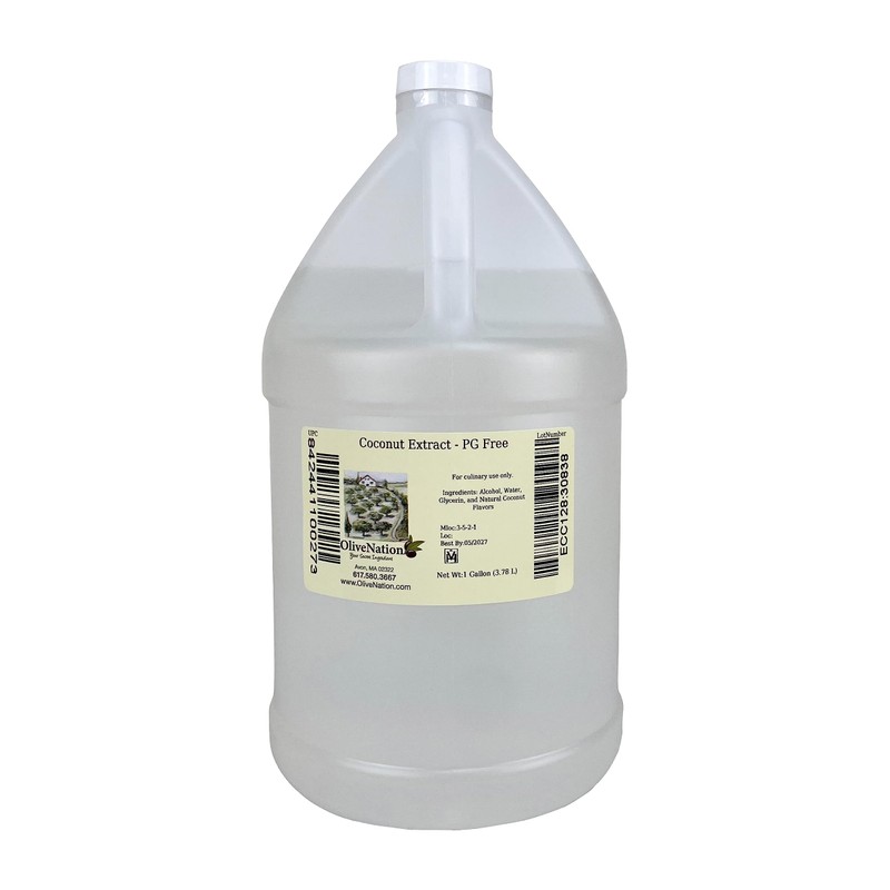 Natural Coconut Extract - Clear Water Soluble Flavoring from Natural