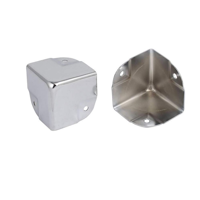 Wohlstand Furniture corners, metal corners, 40 x 40 mm, metal