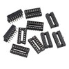 Futheda 10PCS 16 Pin 2.54mm Pitch DIP/DIL IC Sockets Solder