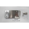 Don-Jo EL104-630 RC 4 1/2" Overall Extended Lip Strike Plate