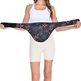 wearwan Ostomy Belt | Leak & Odor Protection | Abdomen Ostomy Bag Covers for Men and Women | Sports and Daily Life | Size M, Flower