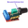Gebildet 3 pieces PWM motor speed controller, DC 5V-35V 5A