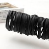 Pack of 80 Rubber Bands, 4 Sizes, Black, Thick Tactical