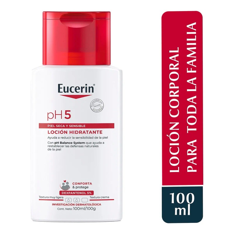 Eucerin pH5 Loción Corporal Hidratante piel seca 100ml
