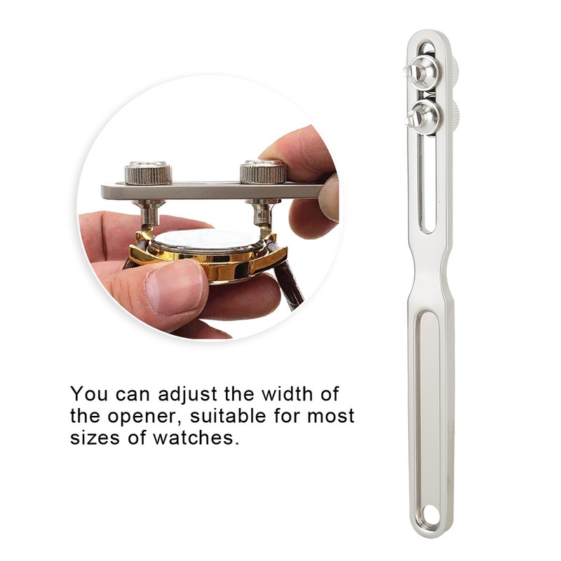 Professional Adjustable Watch Back Case Opener Cover Repair Wrench Remover