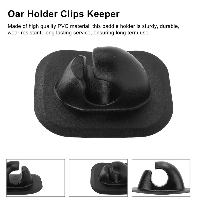 Entatial Kayak Paddle Holder, Rowing Holder Clips Keeper Small for